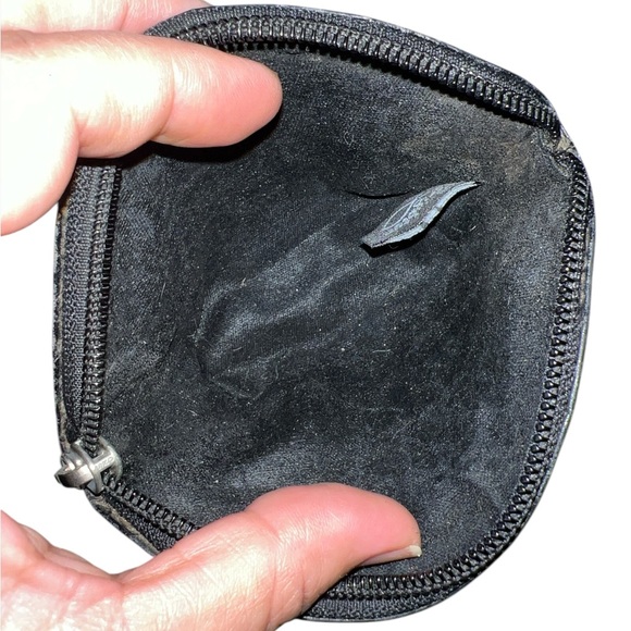 Brighton small patent croc leather black coin wallet - Picture 4 of 7